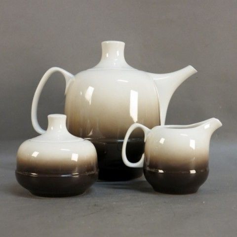 photo furniture Porcelain Coffee Service For Six Persons Scherzer Bavaria 1970   1975