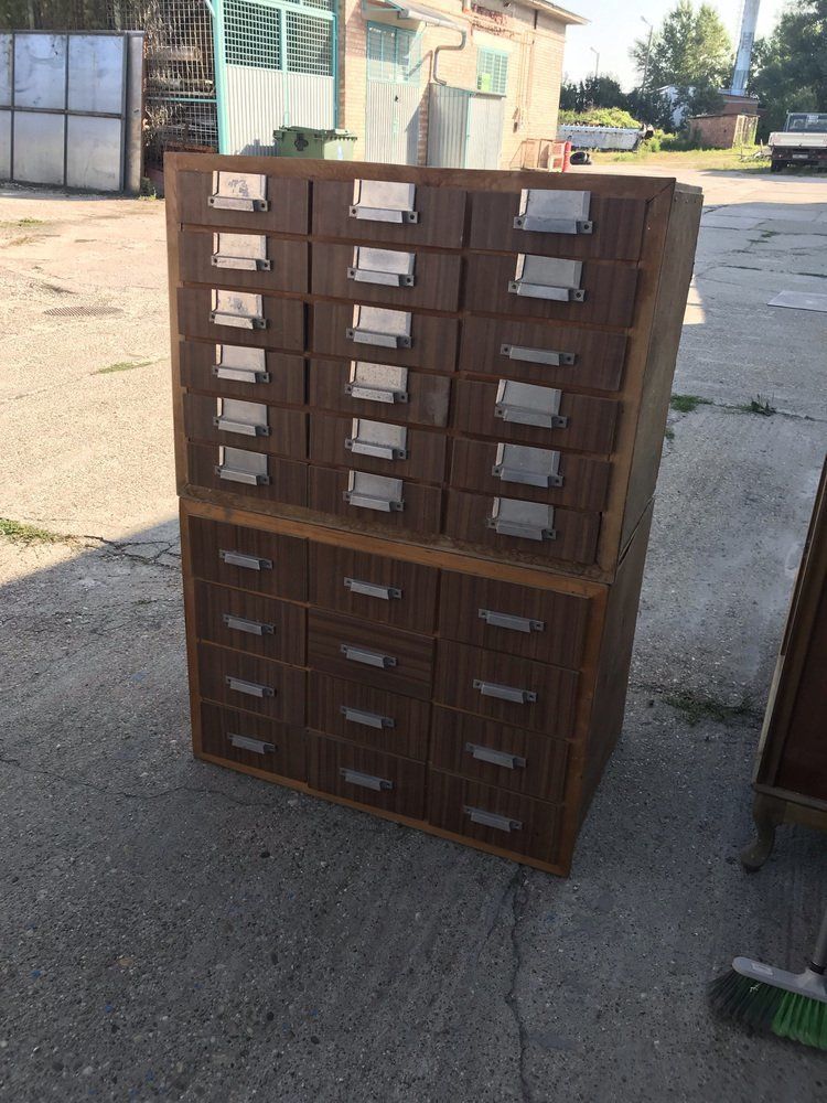 Industrial Cabinet With Drawers 1950s photo 1907.0