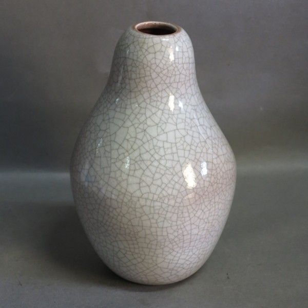 Karlsruher Majolika Ceramic Vase. 1956   1962