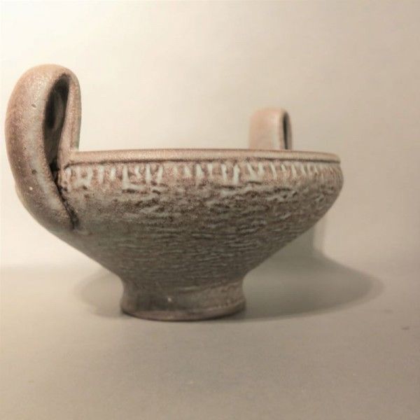 Ceramic Bowl Of The Karlsruher Majolika By F. Glatzle. 1965