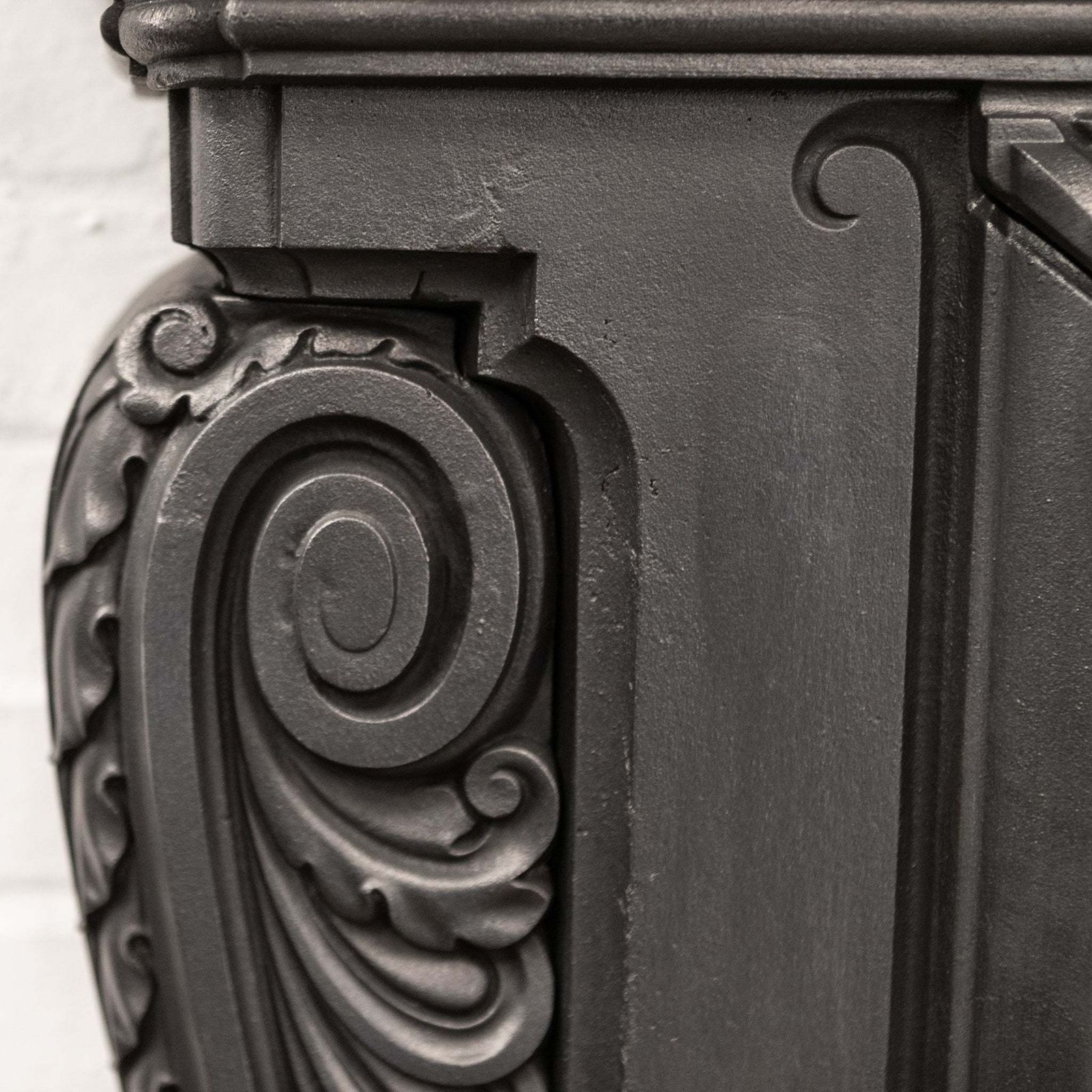Antique Victorian Ornate Cast Iron Fireplace Surround photo 2800.0
