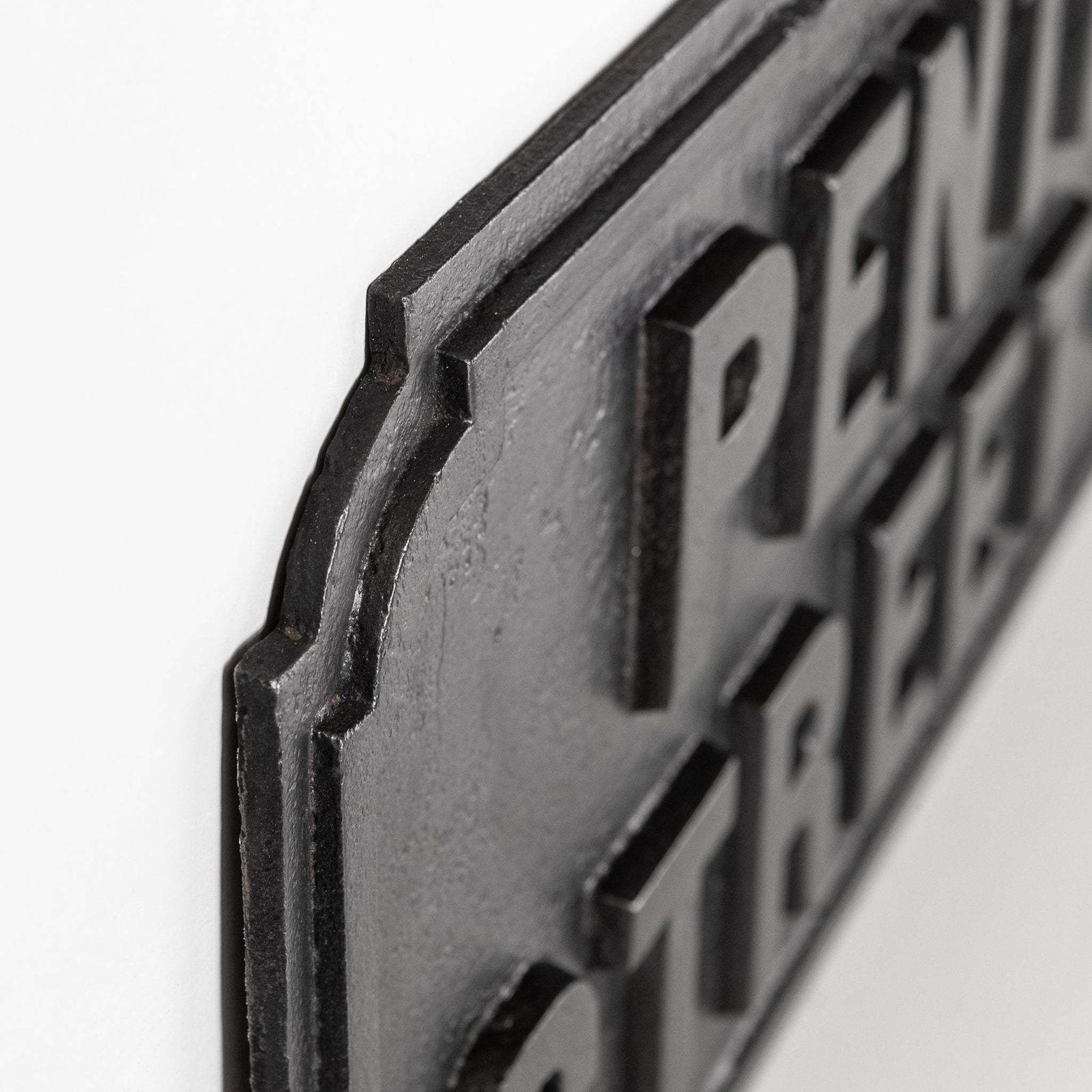 Antique Cast Iron London Street Sign: Pentlow Street photo 250.0
