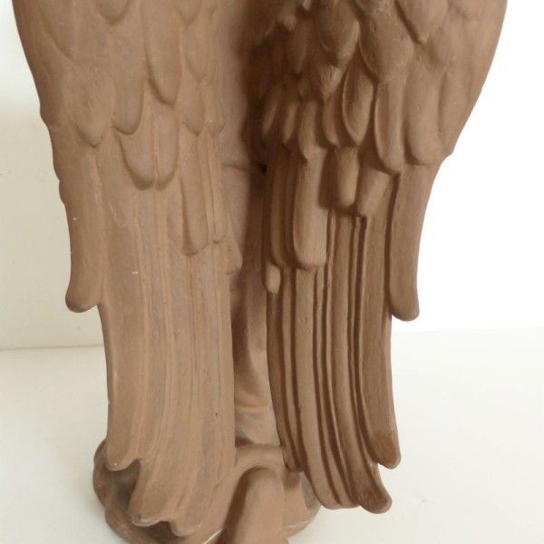 Ceramic Angel Figure From The Karlsruher Majolika By Heinze. 1942 photo 577.0