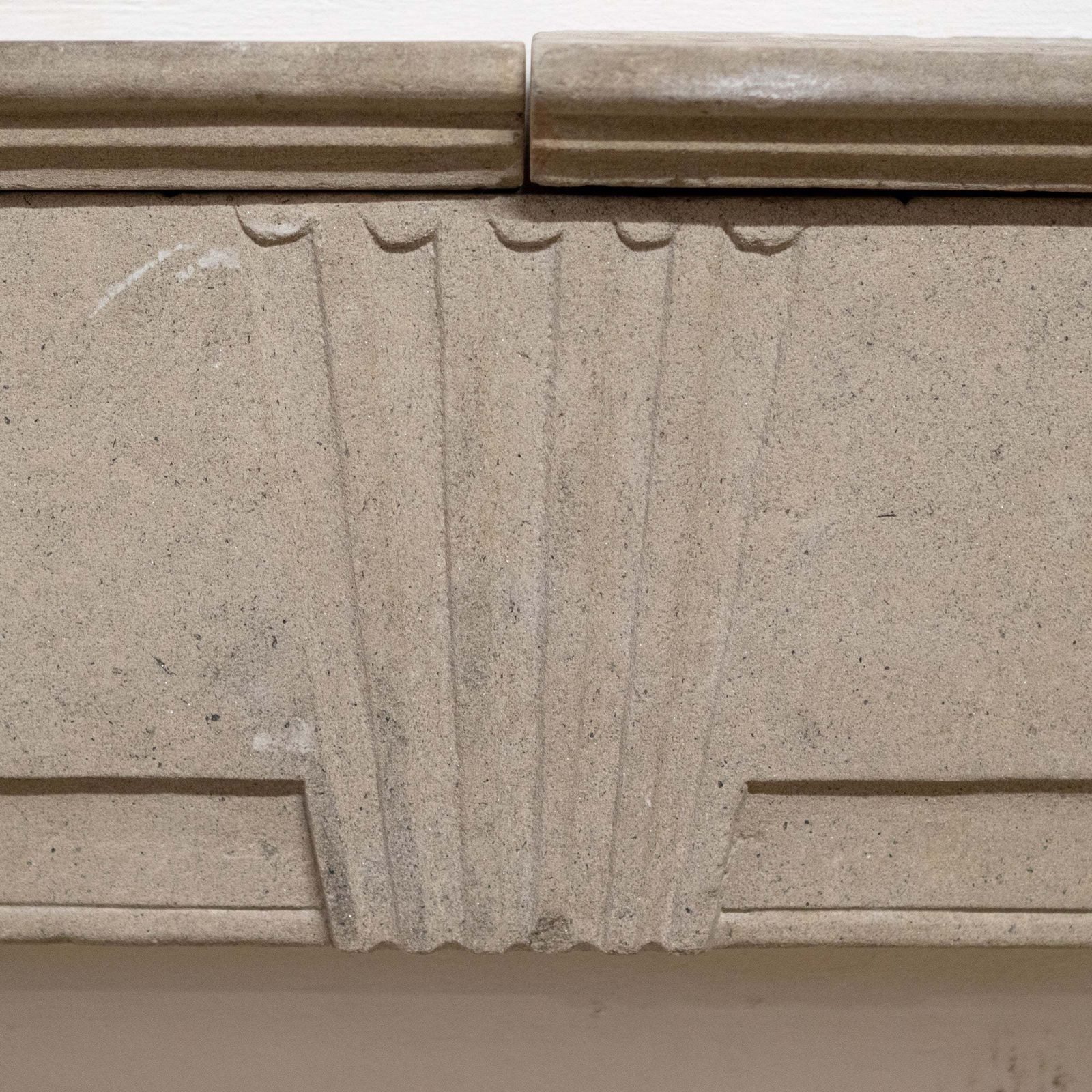 Rare Antique Queen Anne Stone Fireplace Surround photo furniture