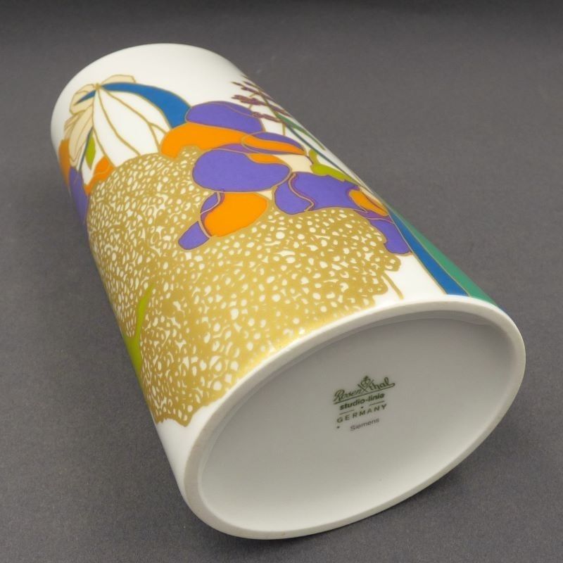 Porcelain Vase By Rosamunde Nairac For Rosenthal Studio Line photo for sale