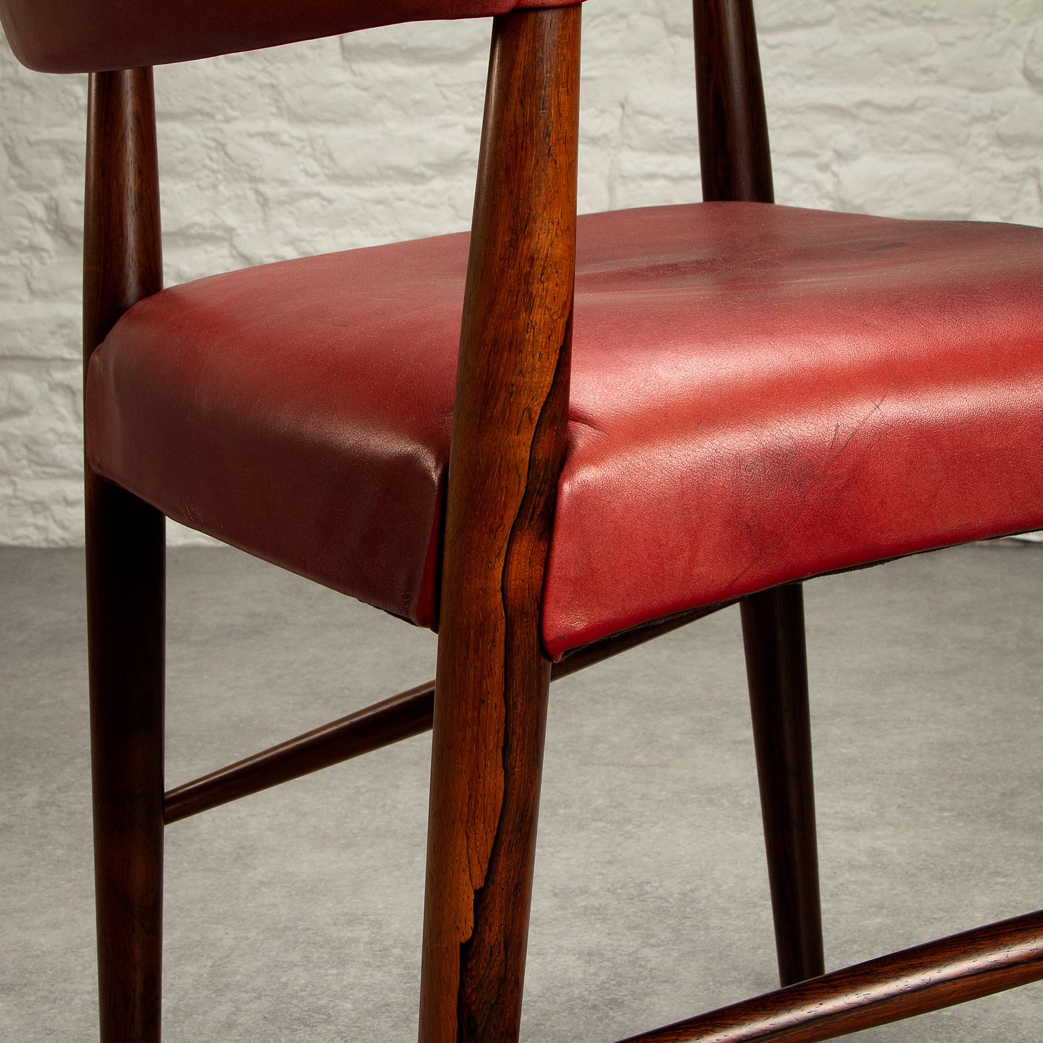 Model 223 Rosewood Armchair By Kurt Olsen, Denmark, 1950s photo vinterior