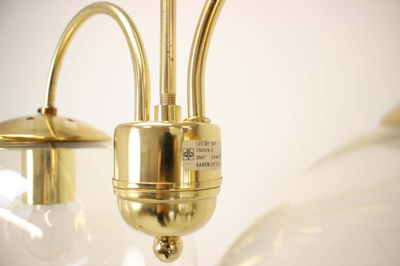 Mid Century Chandelier Kamenicky Senov, 1970's photo 503.0
