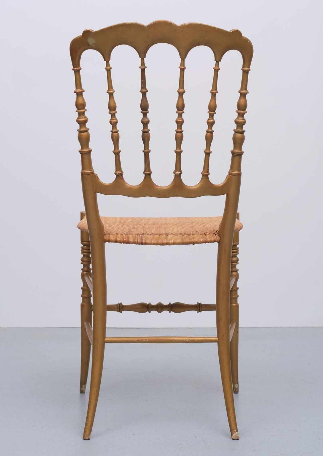 Chiavari Chair 1950s Italy, Olive Wood photo furniture