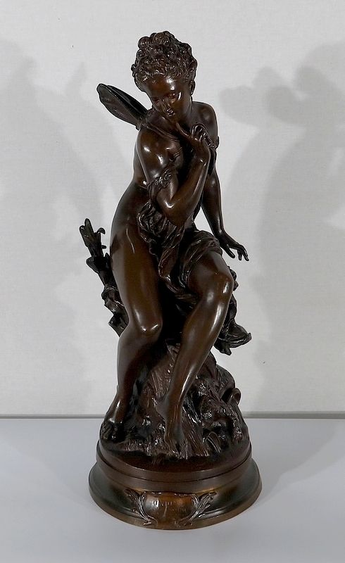 Important Bronze “Ondine” By M. Moreau – Mid 19th Century