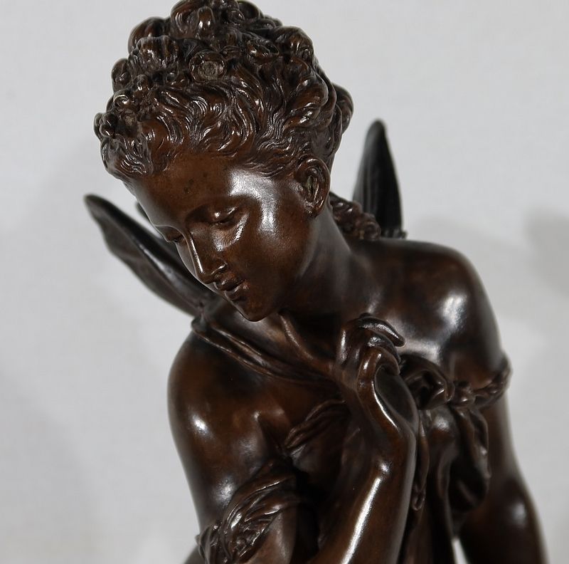 photo vinterior Important Bronze “Ondine” By M. Moreau – Mid 19th Century