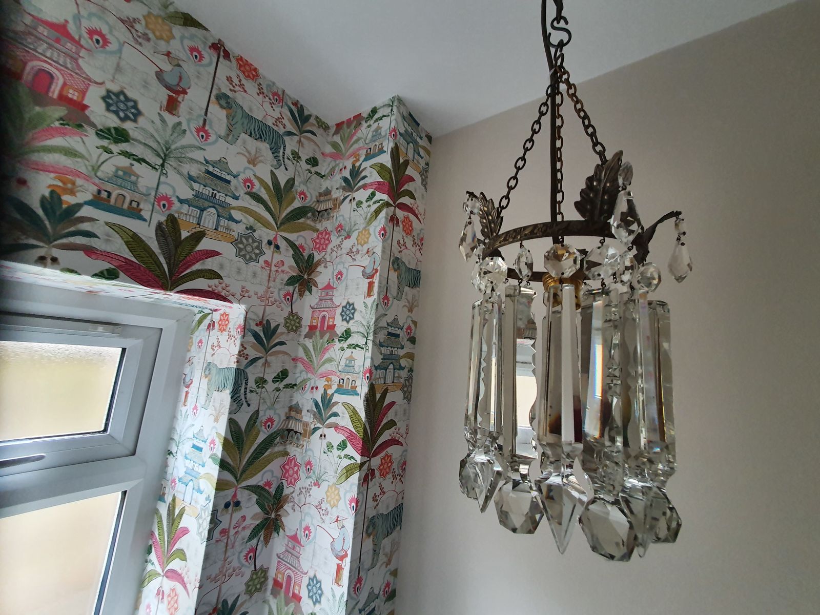 Early 20th Century Chandelier With Large Lustres