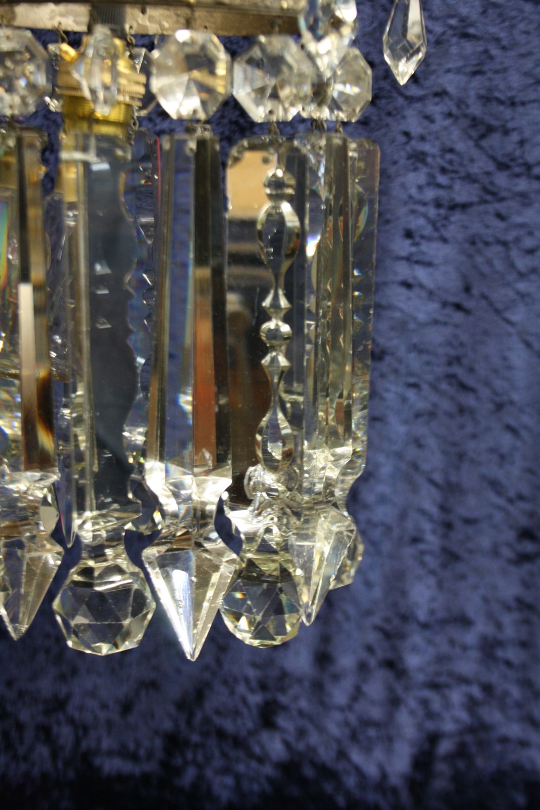 Early 20th Century Chandelier With Large Lustres photo Lighting