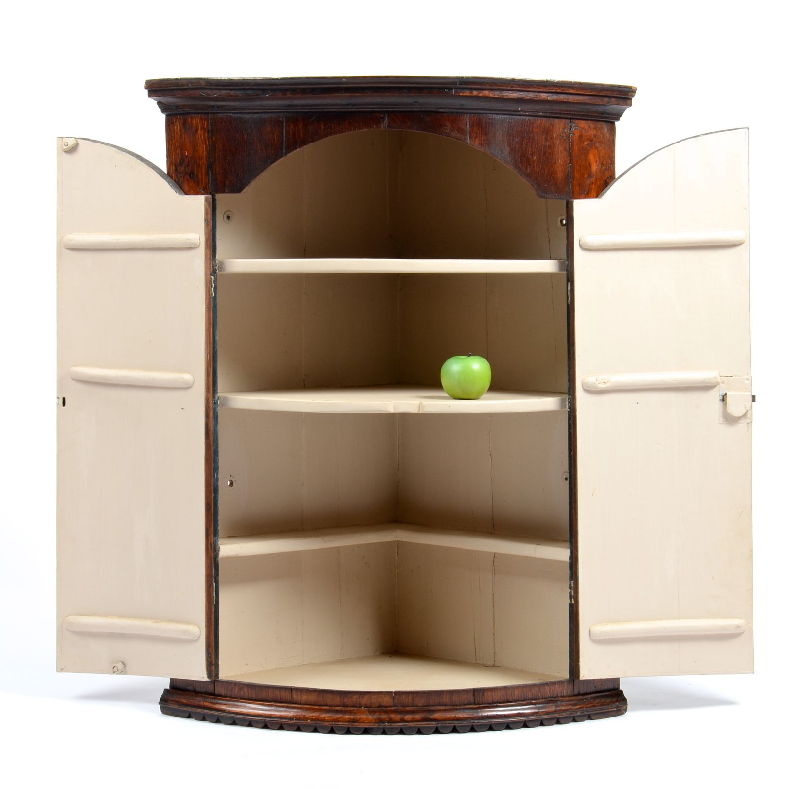 18th Century Oak Corner Cupboard photo furniture