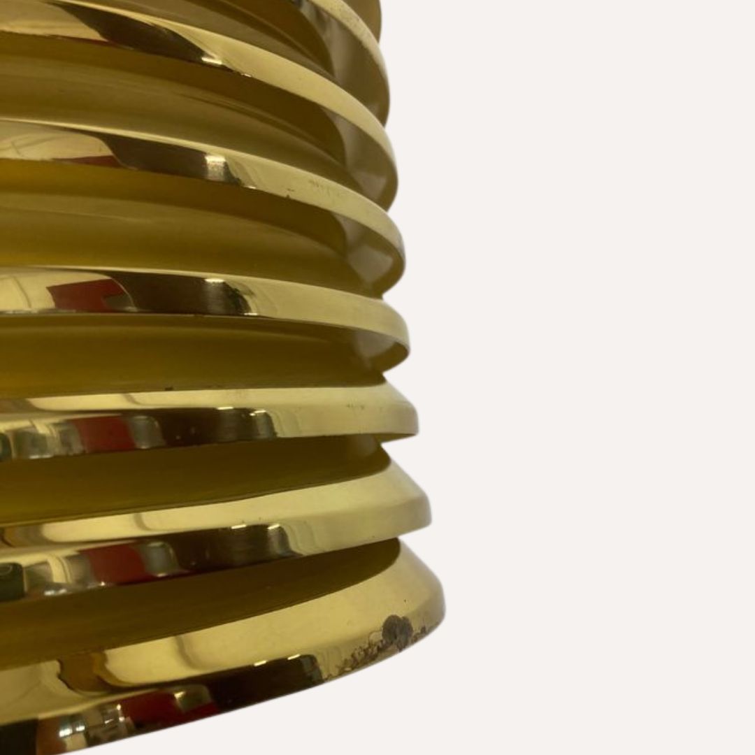 photo vinterior Hans Agne Jakobsson For Markaryd T 642 Modernist Hanging Lamp, 60s
