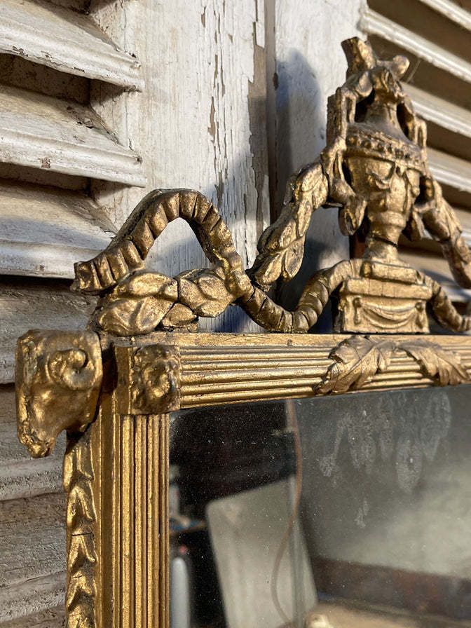 Antique Georgian Gilt Wood Regency Pier Mirror Circa 1770 photo for sale