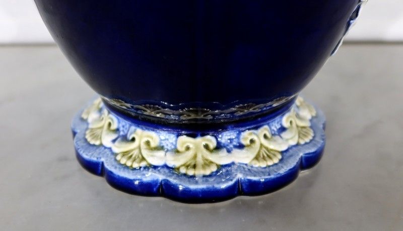 photo vinterior Important Earthenware Vase, Faïencerie De Fives Lille   Early 20th Century