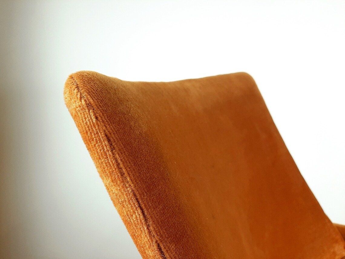 Mid Century Original Vintage Chair Lupina From Niko Kralj For Stol Kamnik 1960s Retro Lounge Chair Office Chair Ginger photo buy