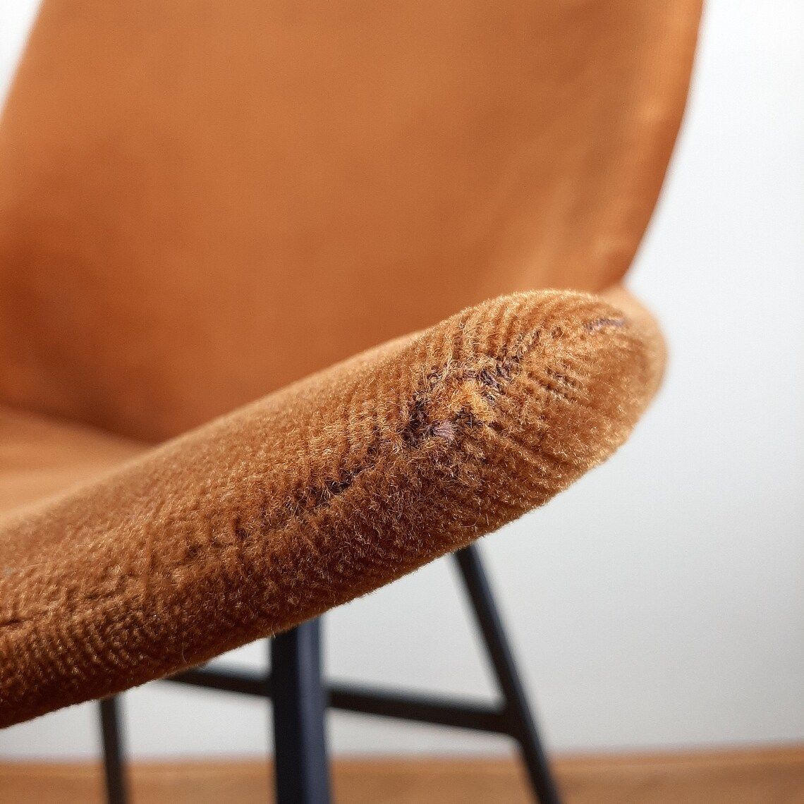 Mid Century Original Vintage Chair Lupina From Niko Kralj For Stol Kamnik 1960s Retro Lounge Chair Office Chair Ginger photo vintage