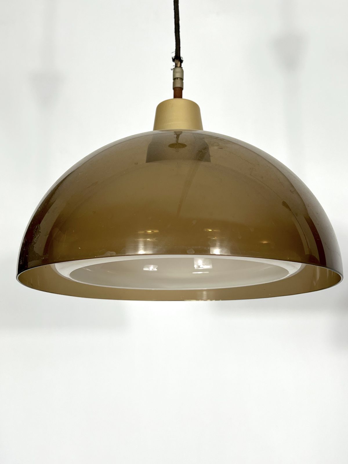 Lighting Mid Century Modern Pair Of Plexiglass Chandelier By Candle photo