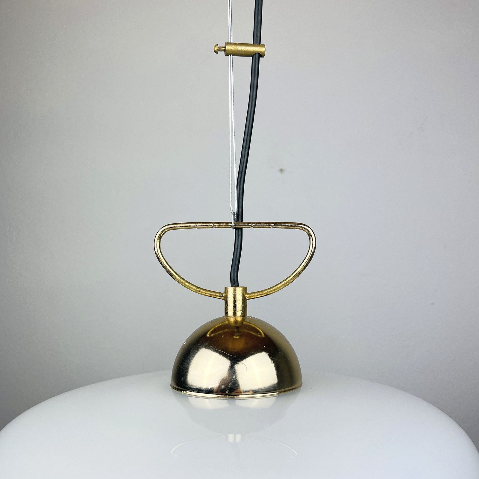 Vintage Murano Pendant Lamp Italy 1970s Space Age Retro Lighting photo buy
