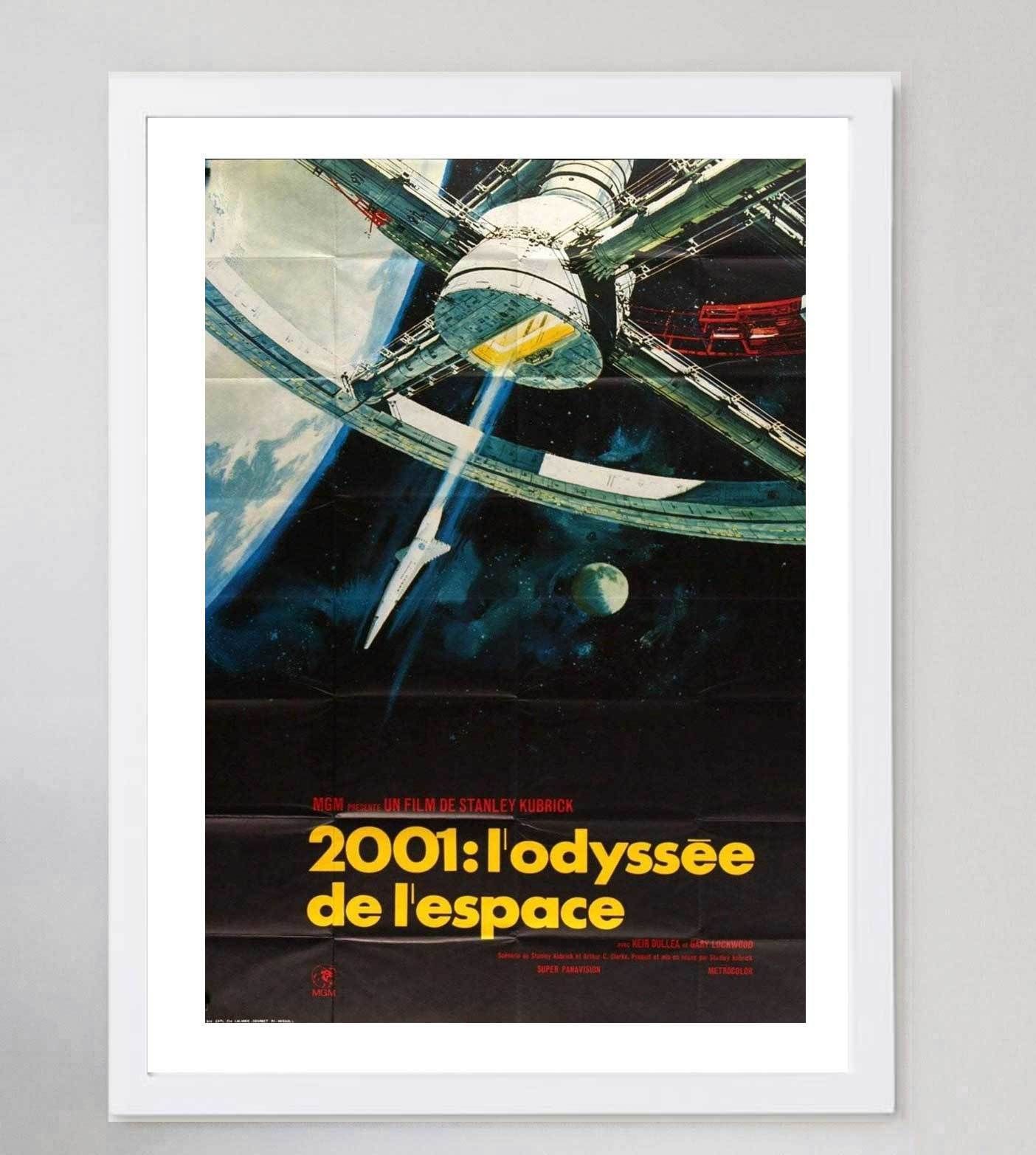 2001: A Space Odyssey (French) Original Vintage Poster photo for sale