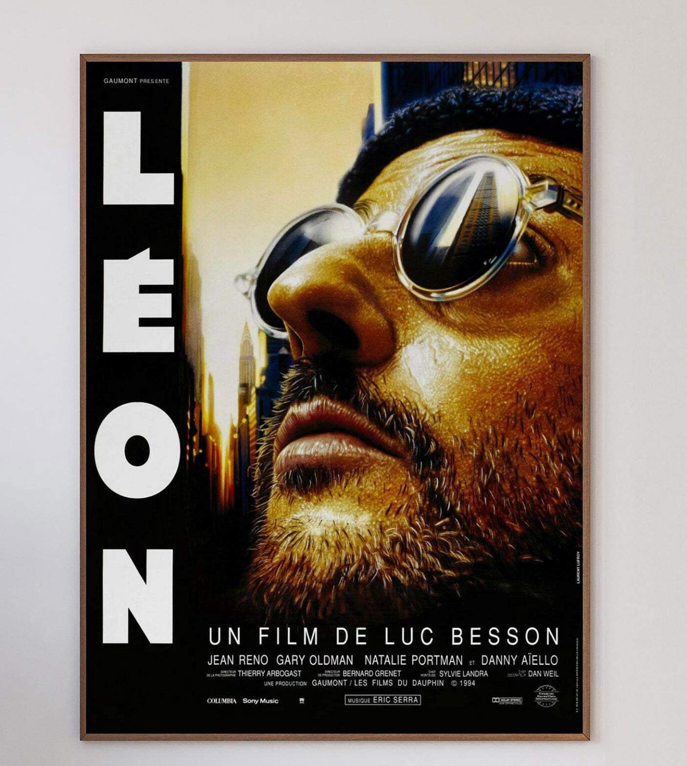 Léon: The Professional (French) Original Vintage Poster photo 206.0