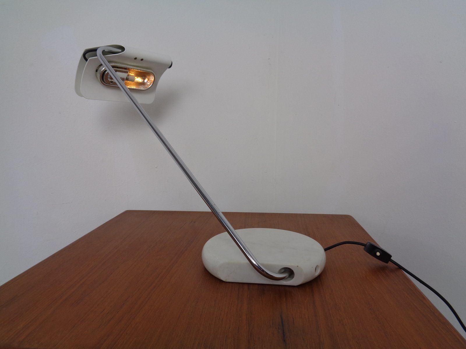 Italian Adjustable And Dimmable Tegola Desk Lamp By Bruno Gecchelin For Skipper & Pollux, 1960s photo for sale
