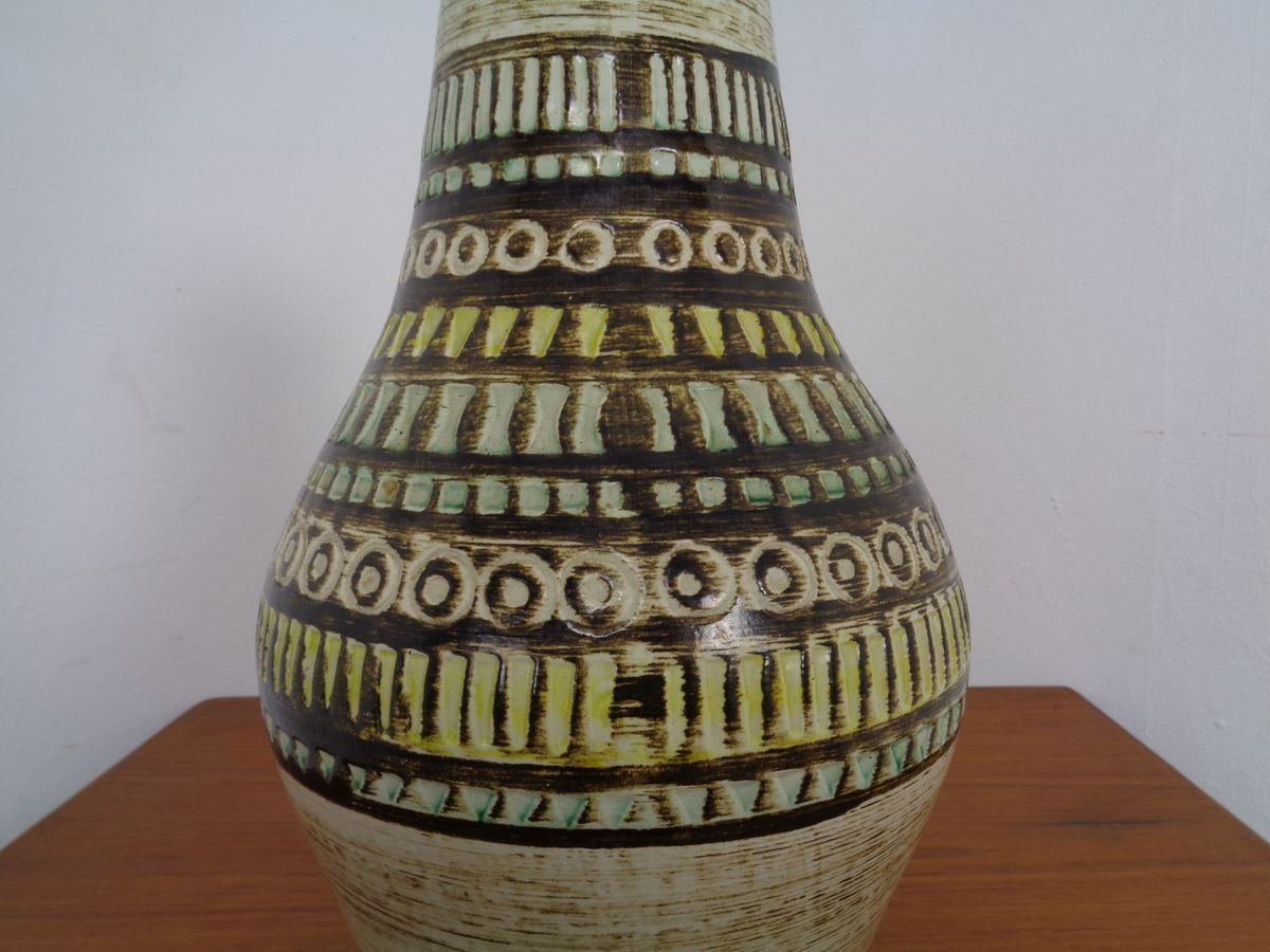 Fat Lava Ceramic Vase From Jasba, 1970s photo furniture
