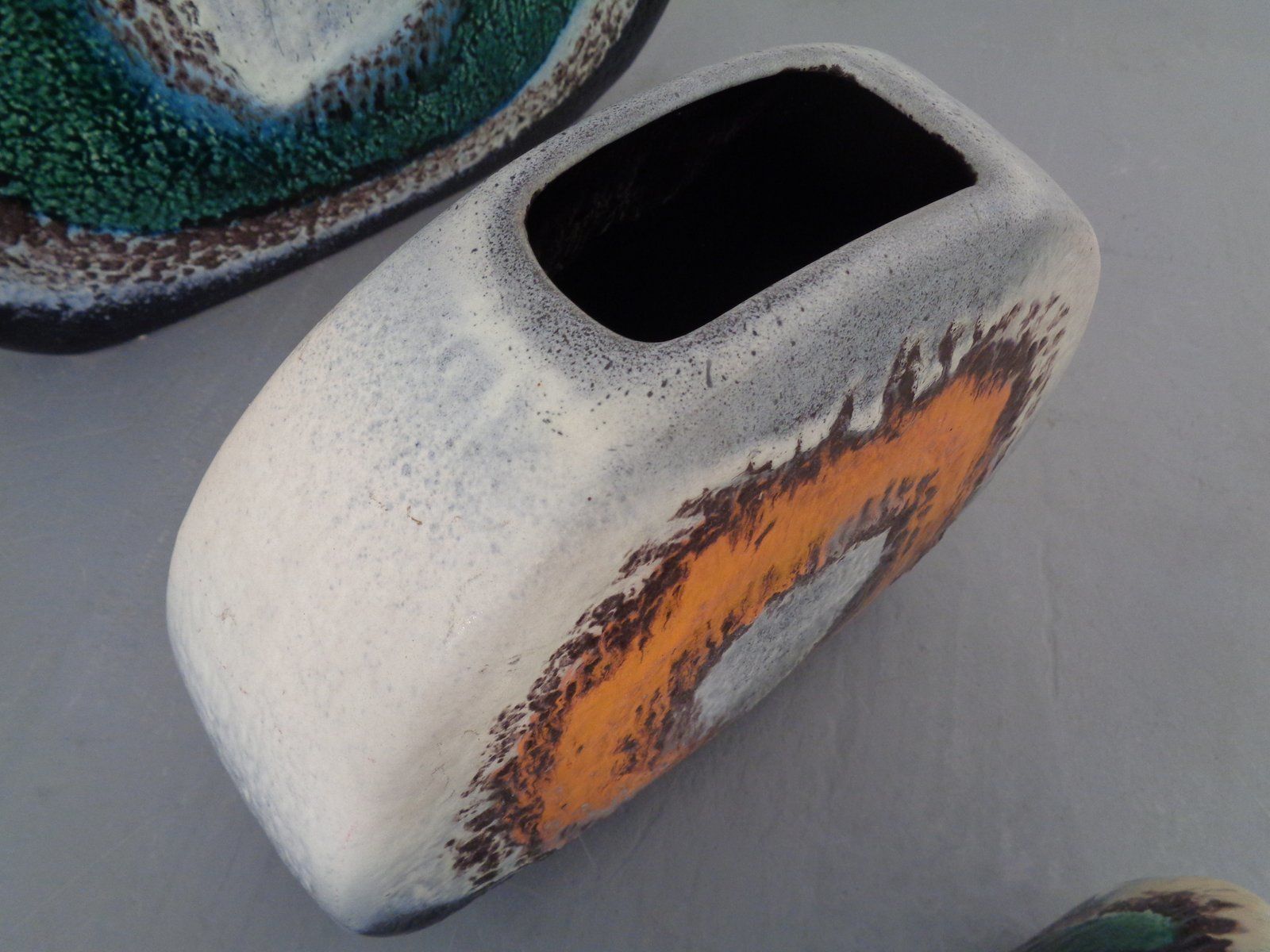 photo for sale West German Pottery Polar Vases From Dümler & Breiden, 1970s, Set Of 3