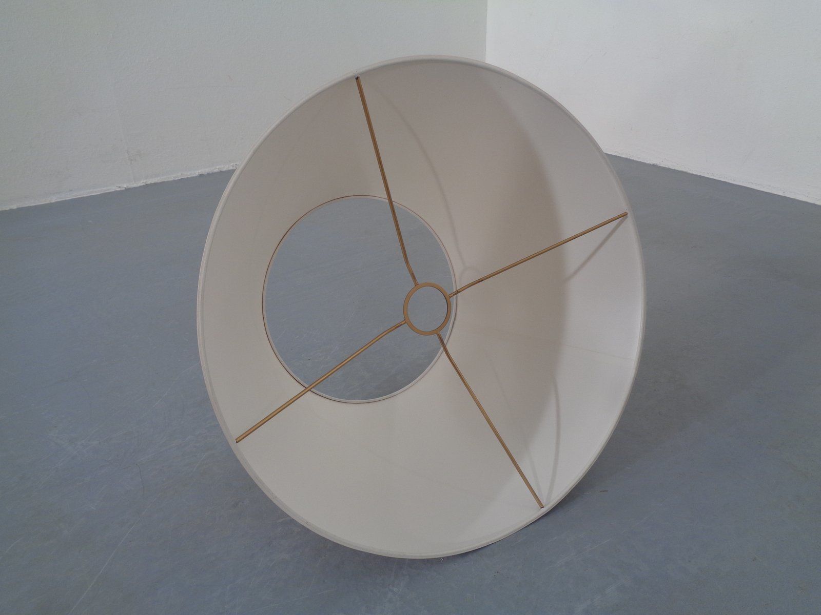 Italian Glass Floor Lamp, 1970s photo vintage
