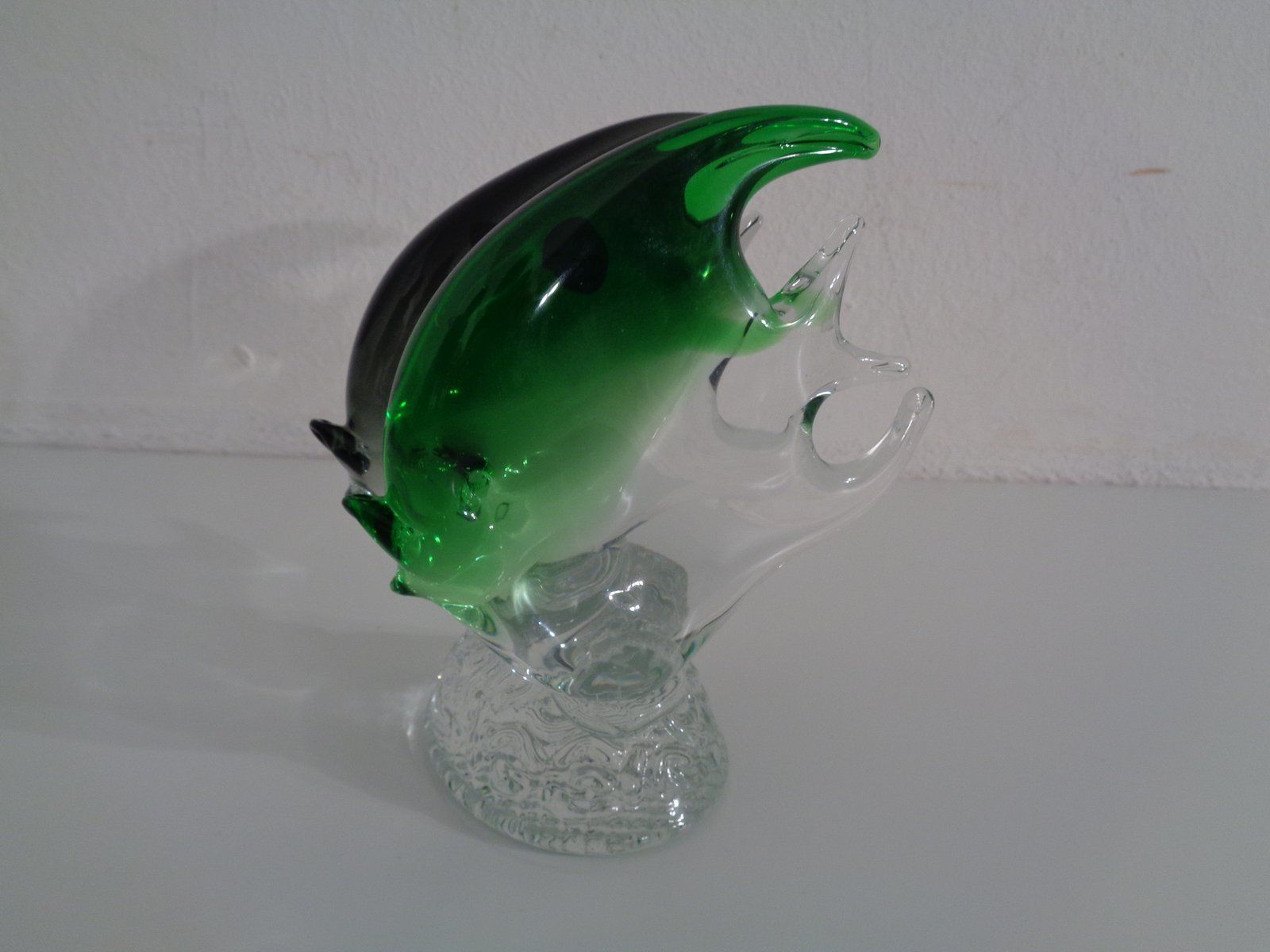 Italian Sommerso Murano Glass Fish, 1970s photo Art