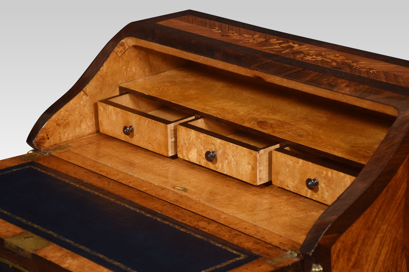 Rosewood Inlaid Bureau De Dame photo Furniture