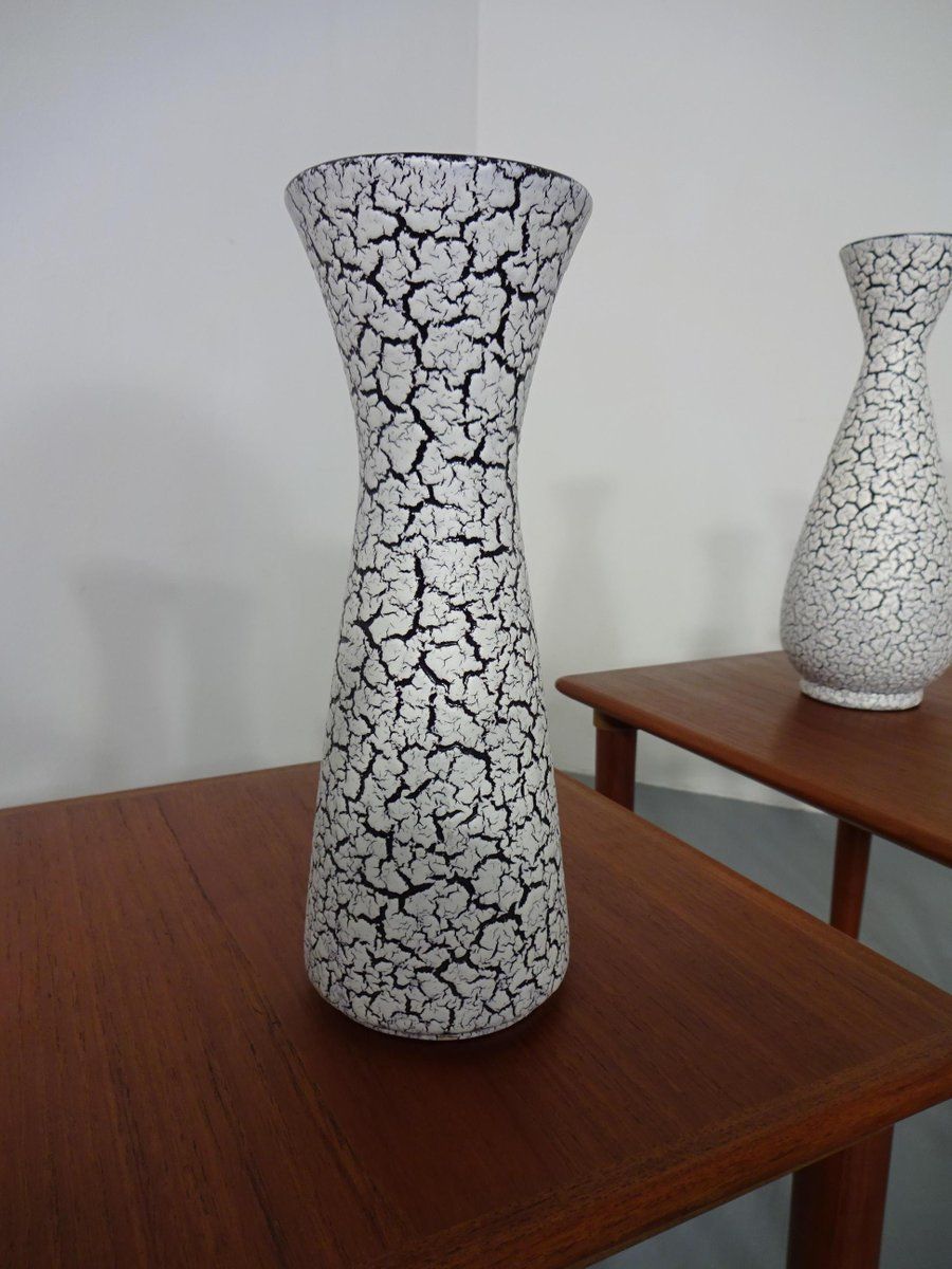 photo vinterior Ceramic Model Cortina Vases From Jasba, 1950s, Set Of 5