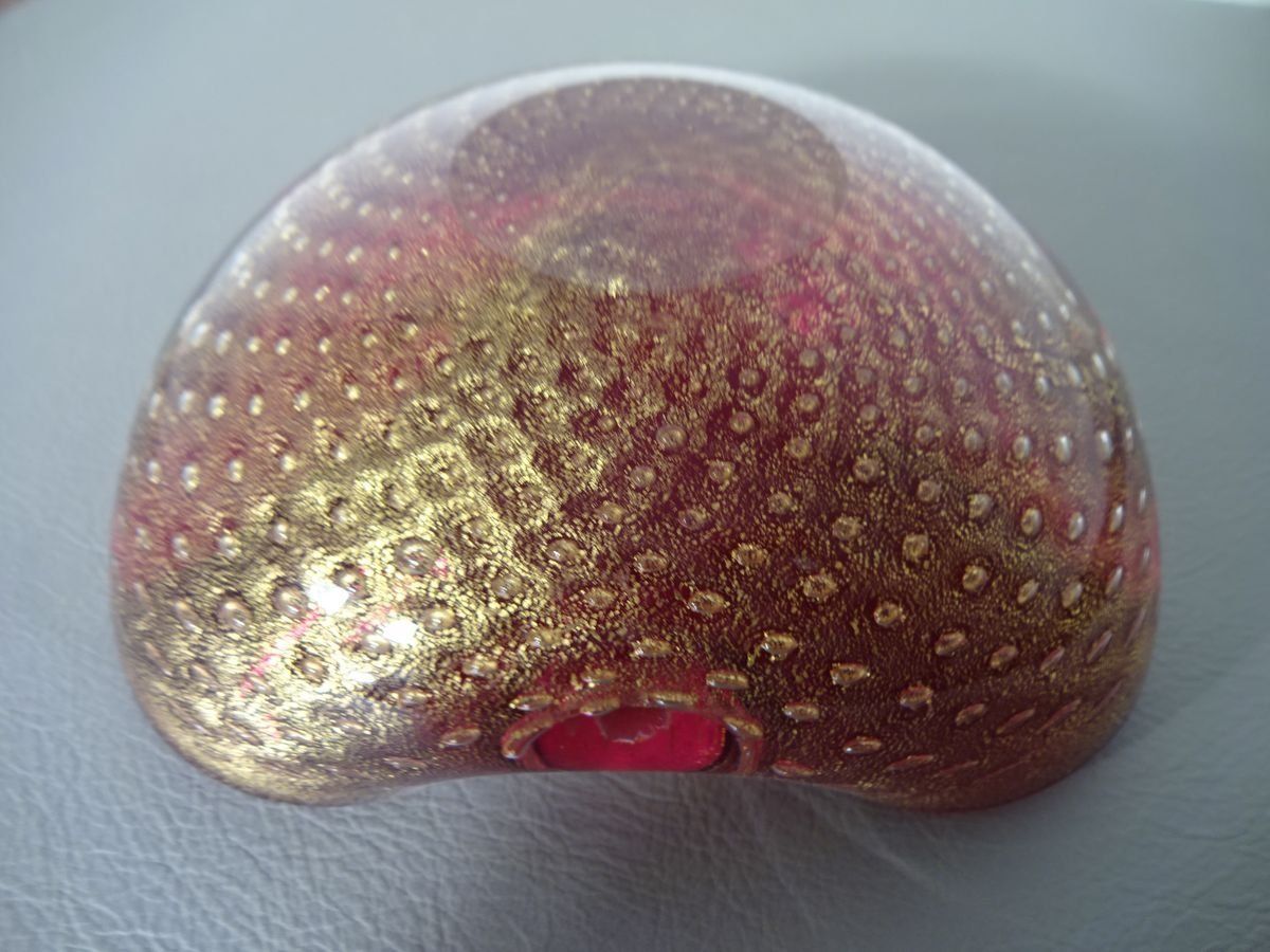 photo for sale Italian Murano Glass Ashtray By Barovier & Toso, 1960s