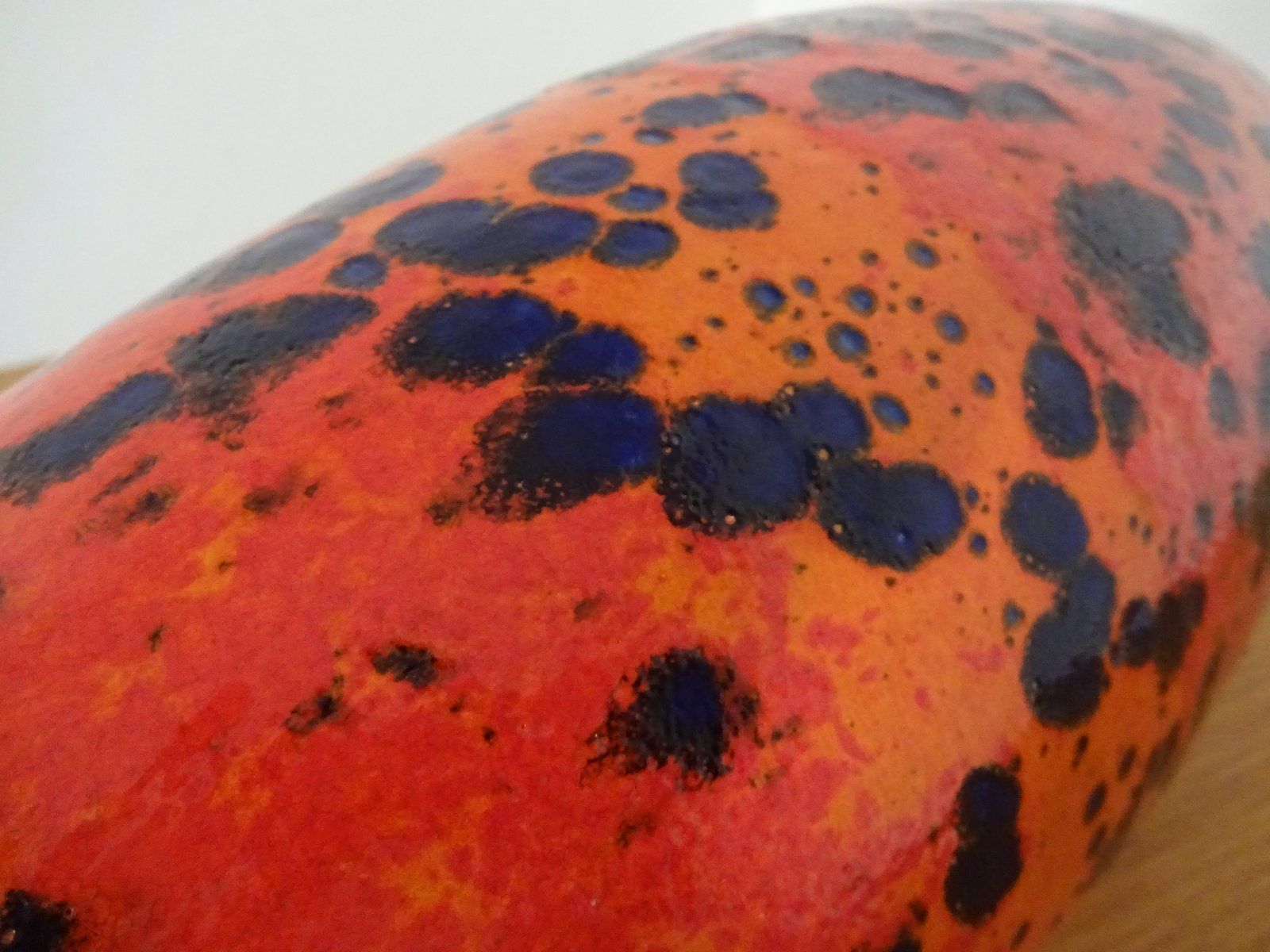 Large Fat Lava Ceramic Vase From Scheurich 1970s Set Of 2 photo 420.0