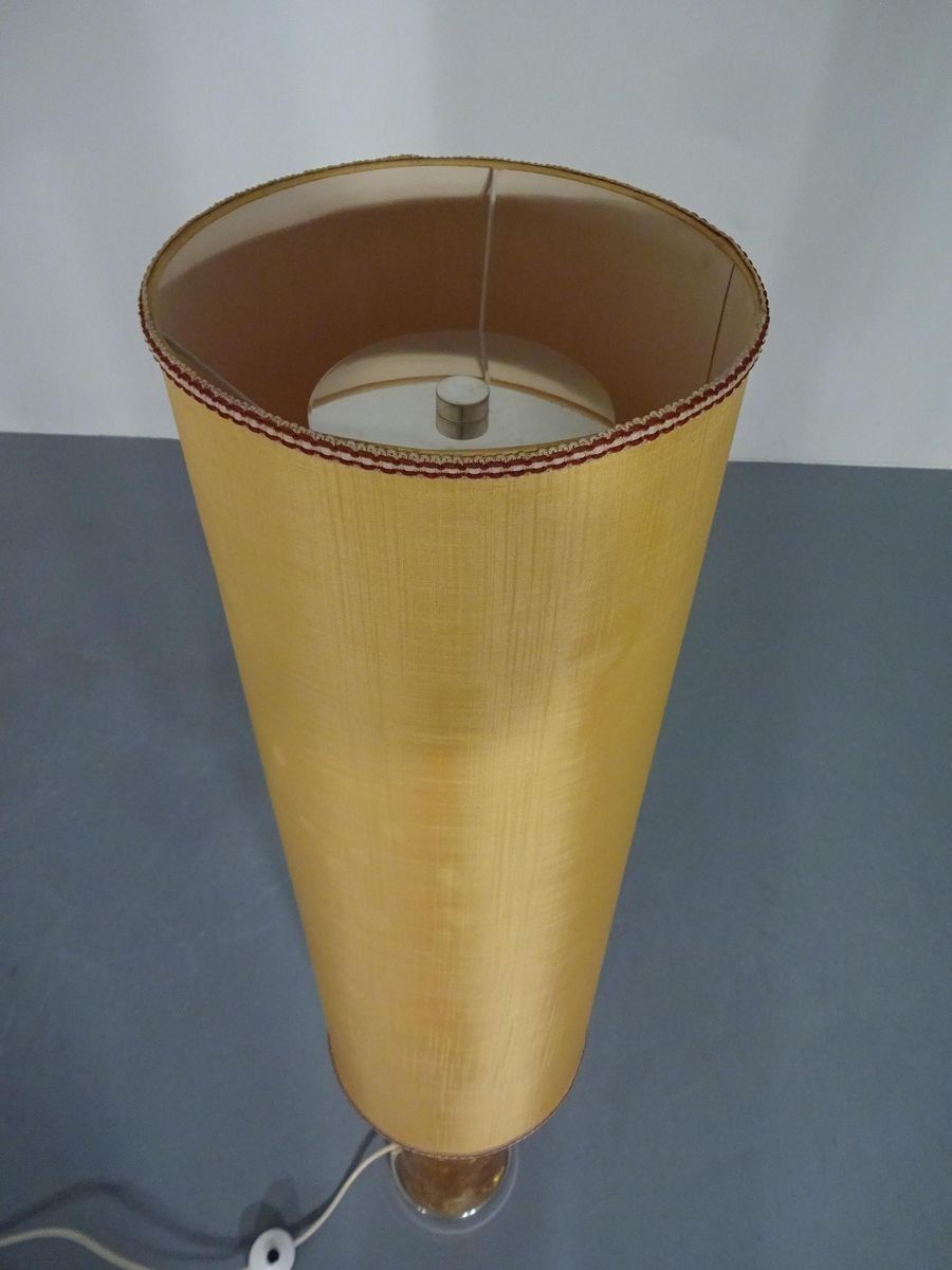 Resin Amber Floor Lamp From Kaiser Leuchten, 1970s photo vintage