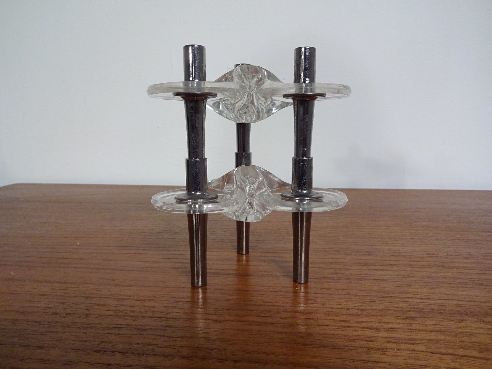 Candleholders By Ceasar Stoffi & Fritz Nagel For Bmf 1960s Set Of 2 photo 126.0