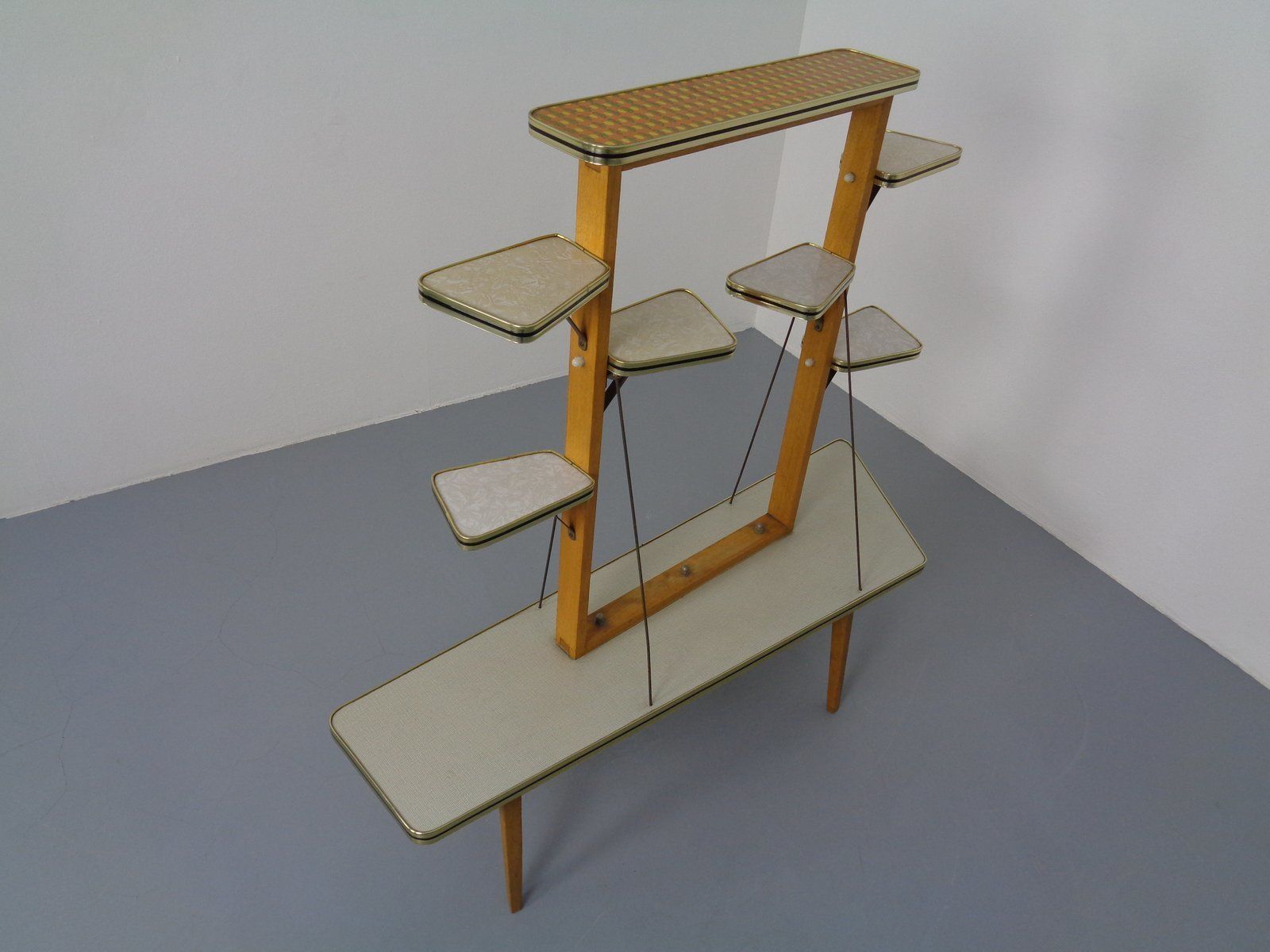Large German Flower Table, 1960s photo vinterior