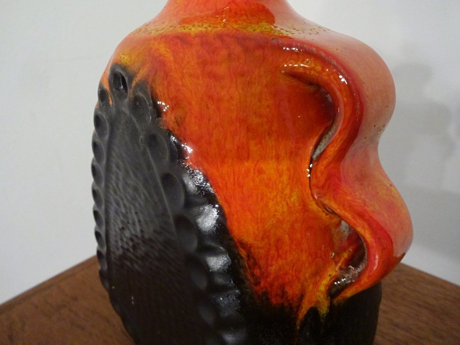 photo furniture Ceramic Candle Holders From Bay Keramik, 1970s, Set Of 2