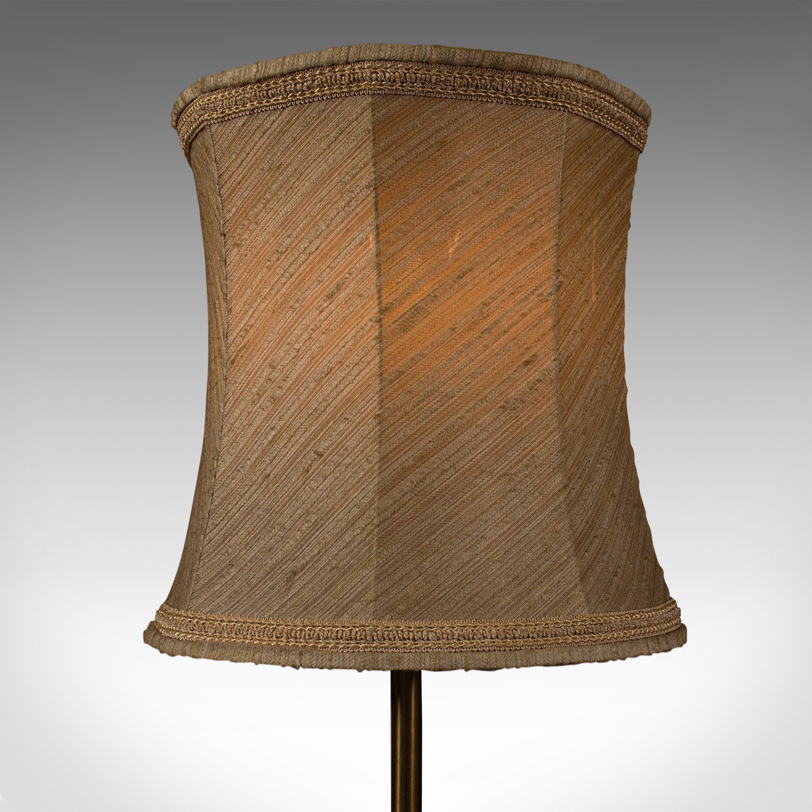 6'8" Tall Vintage Standard Lamp, English, Brass, Adjustable Reading Light, 1940 photo buy