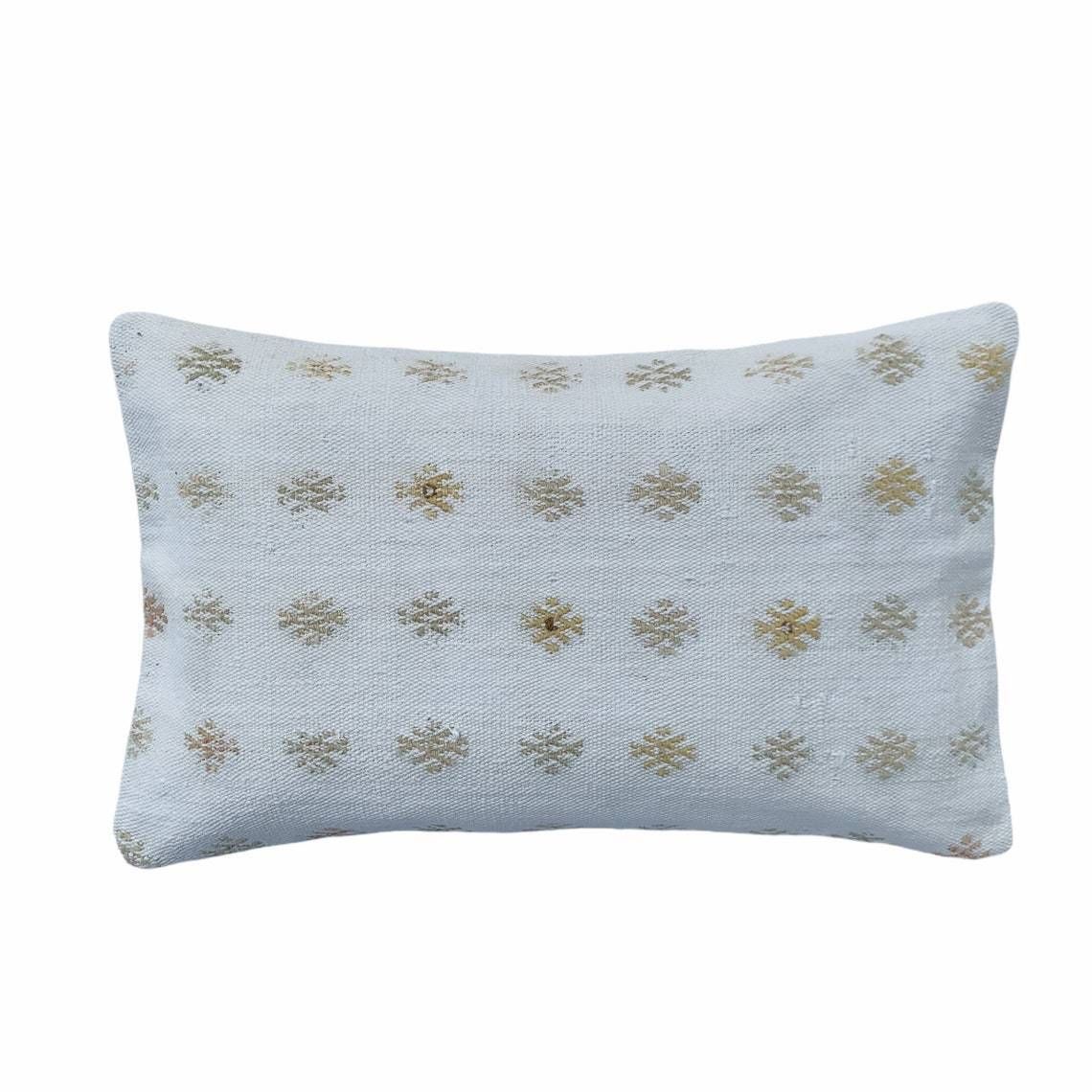 Vintage Turkish Kilim Cushion Cover, 30 X 50 Cm