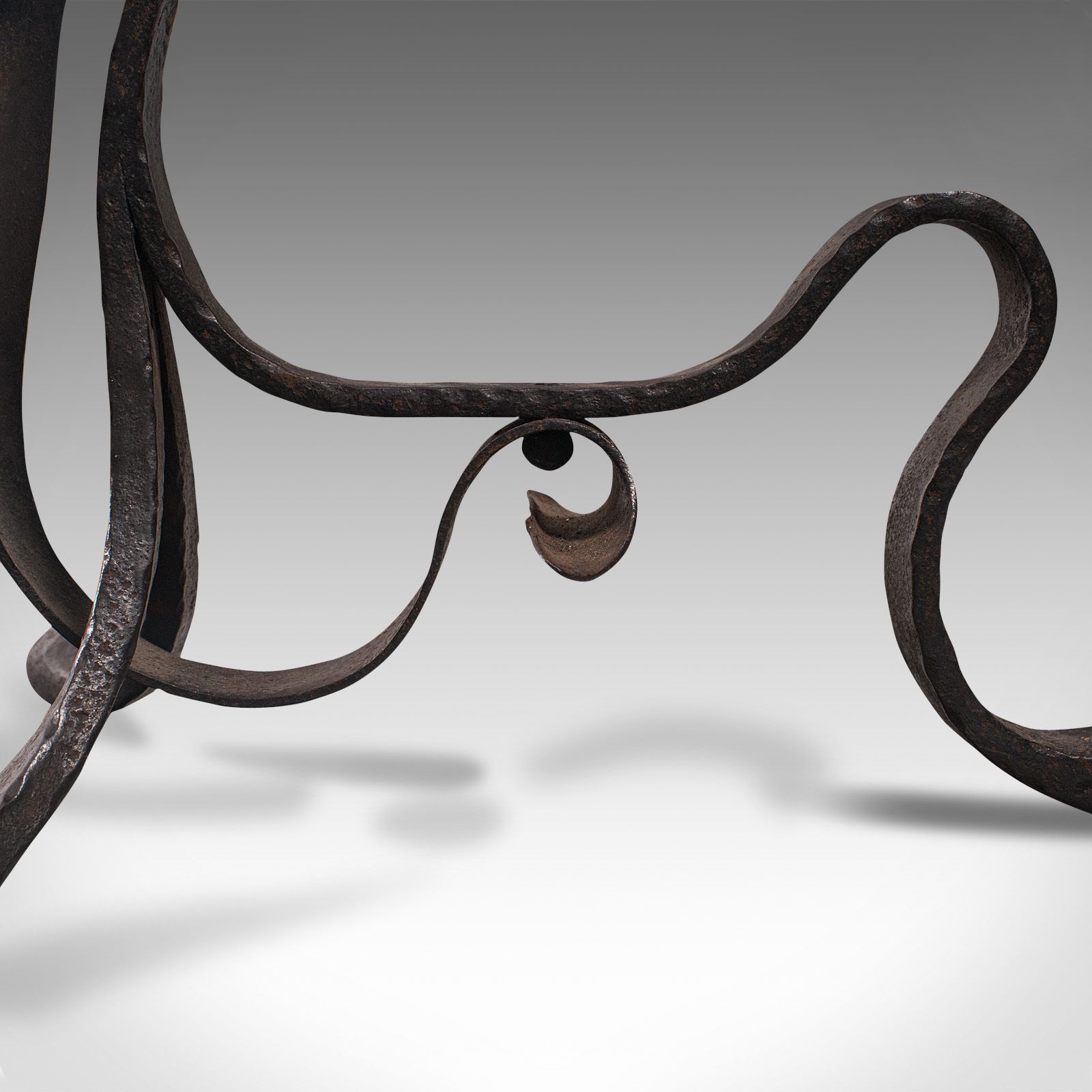 photo furniture Pair Of Antique Fireside Tool Rests, English, Fire Dog