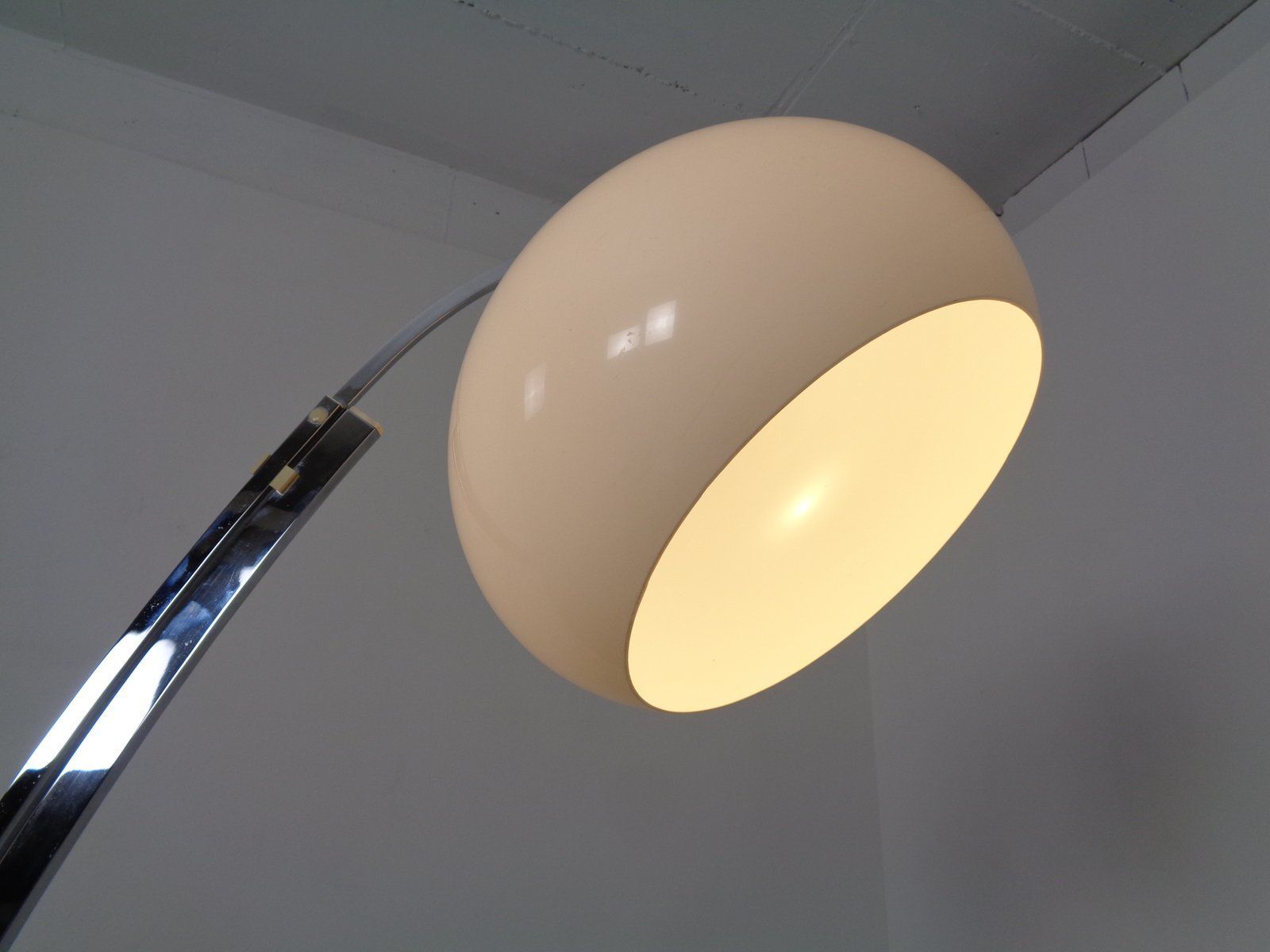 Lighting Large German Arc Lamp From Sölken Leuchten, 1960s photo