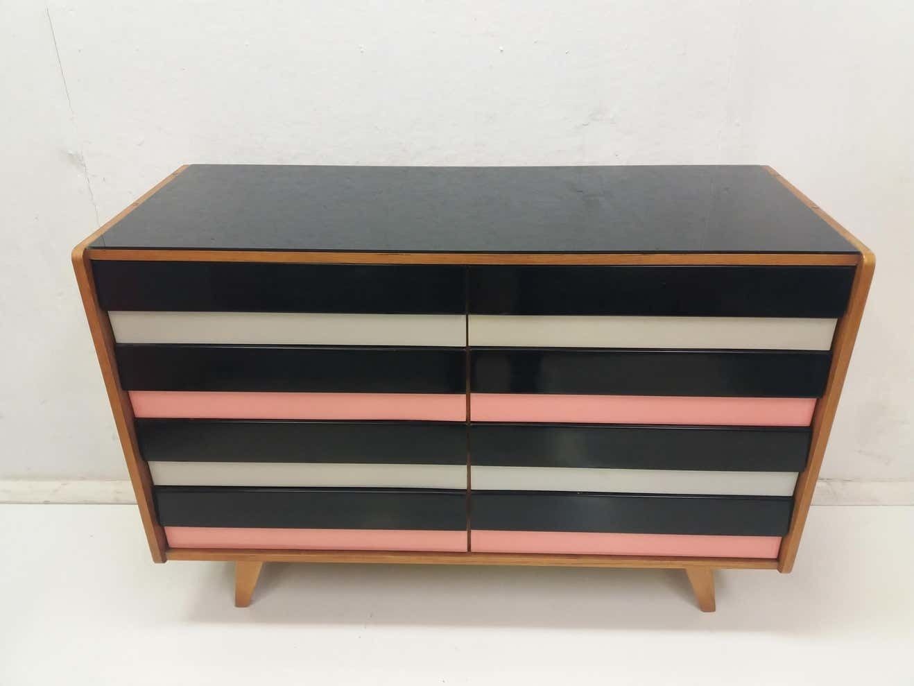 1960 Chest Of Drawers By Jiroutek, Czechoslovakia photo for sale