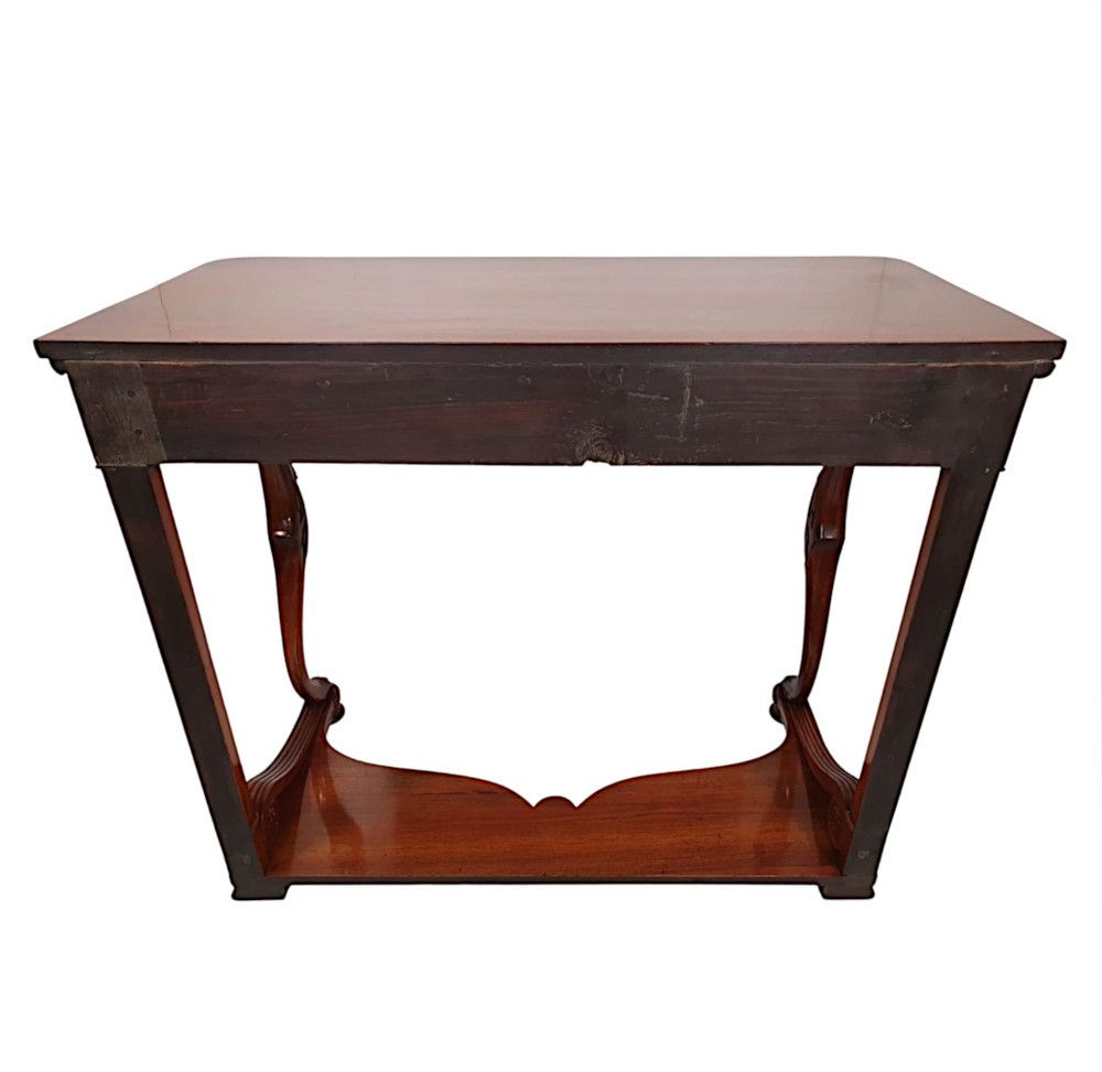 A Very Fine And Rare Pair Of 19th Century Italian Console Tables photo buy