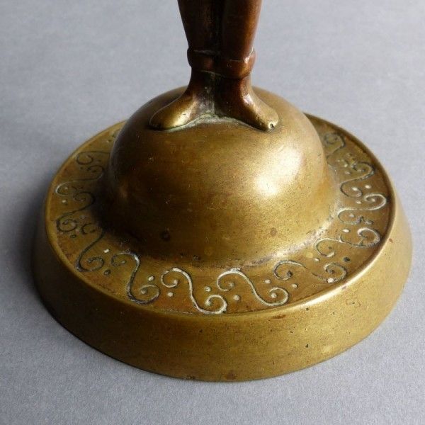 Empire Candlesticks Made Of Bronze. France 1800   1820 photo for sale
