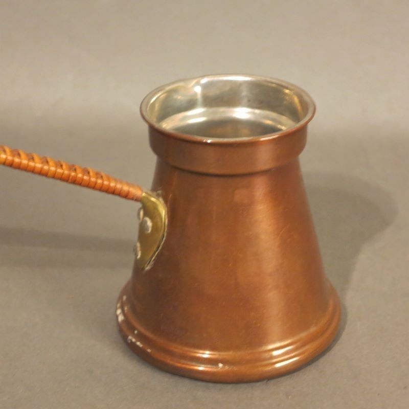 Mocha Coffee Stove Made Of Copper By Christian Wagner. 1940   1950 photo for sale