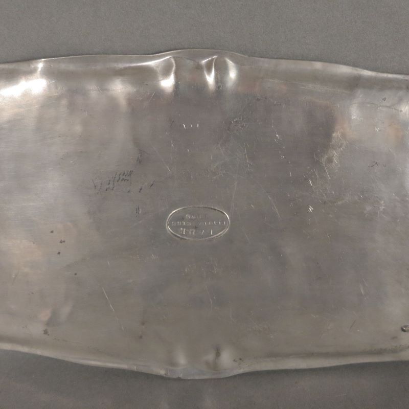 Art Nouveau Tray With Six Tin Liqueur Cups. 1900   1920 photo vinterior