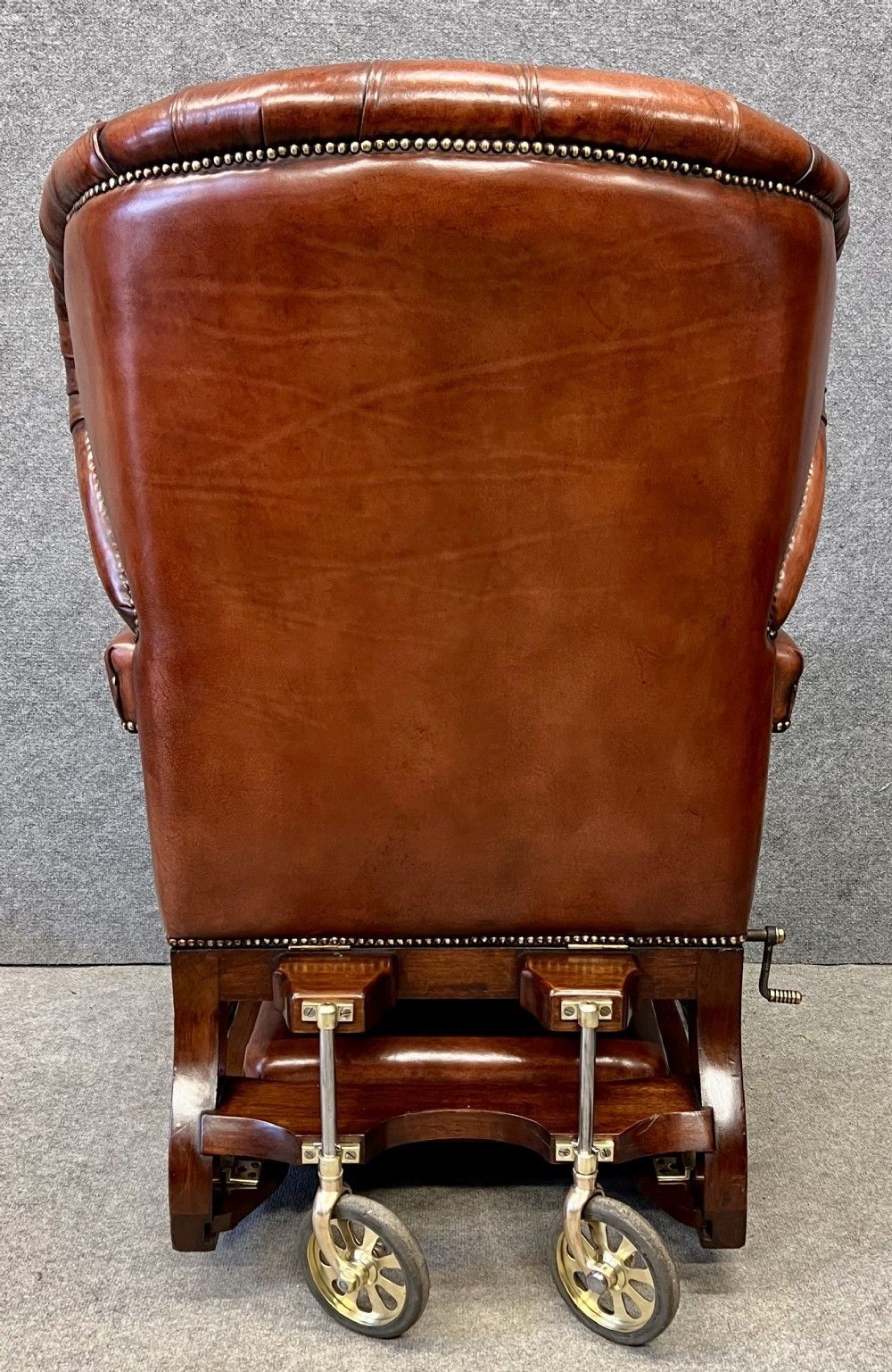 Superb Victorian Convalescing Invalid Wheel Chair By John Ward photo furniture
