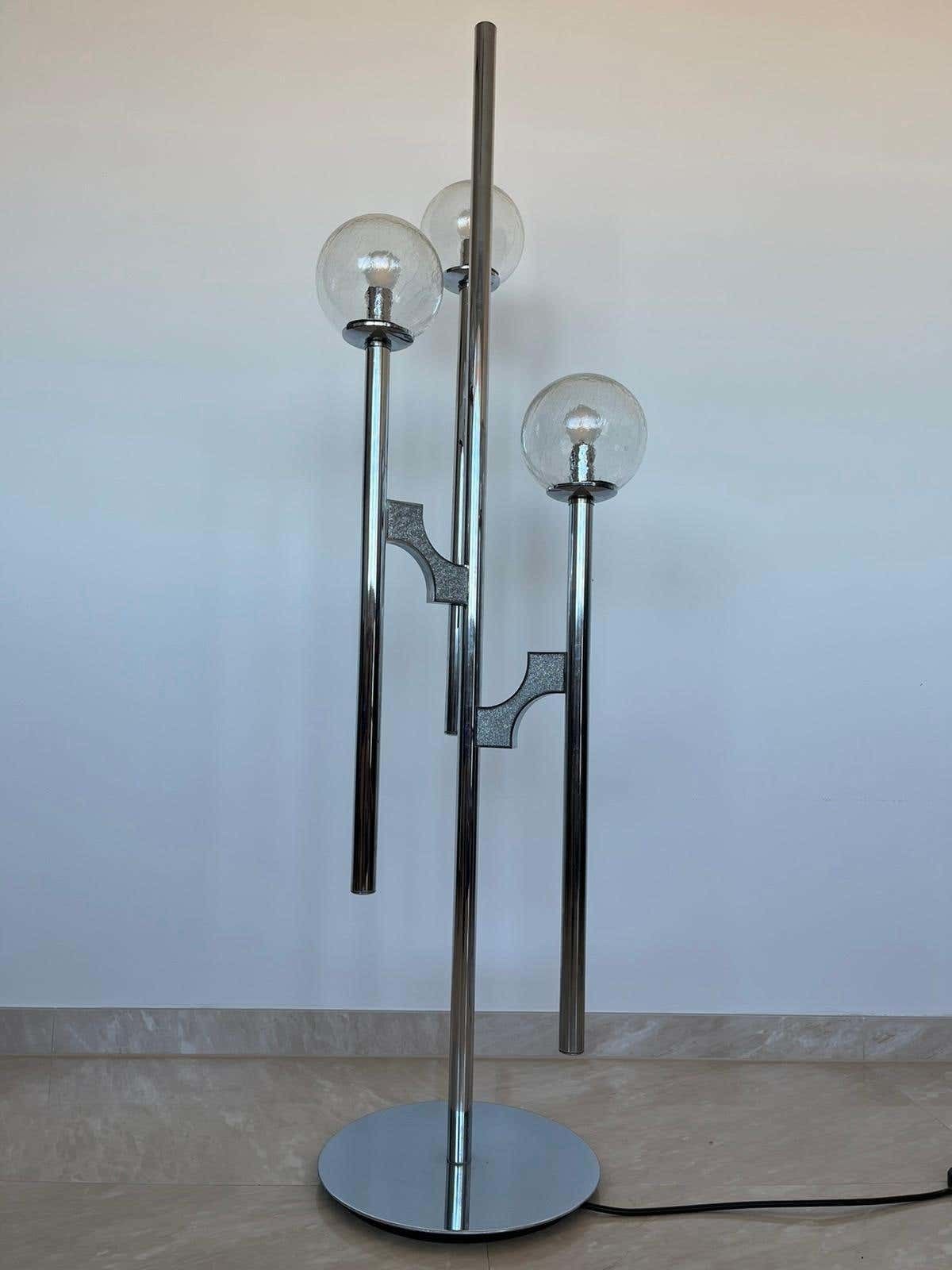 Very Rare Mid Century Gaetano Sciolari, Italy, 1970s.
